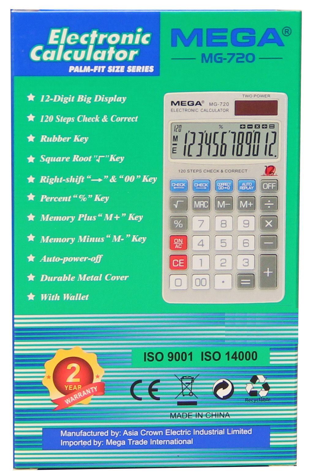 MEGA MG-720 - Image 3