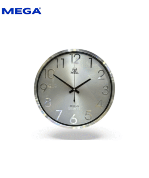 MEGA WALL CLOCK 267 SILVER